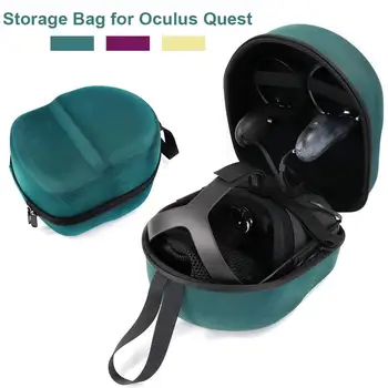 

Travel Storage Bag For Oculus Quest One-piece Machine VR Glasses Storage Box Portable Bag Anti-pressure Shock VR Bag Anti-fall