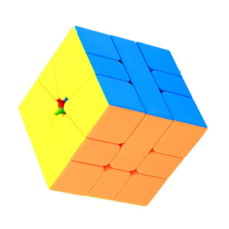 Moyu Meilong 3x3 carré-1 cube 3x3x3 jeu professionnel sans colle 3 couches cubes jouets éducatifs pour enfants cadeaux amusants pour adultes