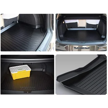 

Car Trunk mat Black TPO Accessories For Tesla model 3 2017-2019 Replacement