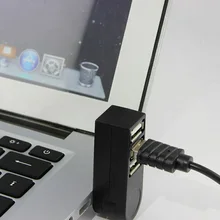 HUB USB haute vitesse, extension multi répartiteur à 3 ports, adaptateur pour ordinateur de bureau et portable