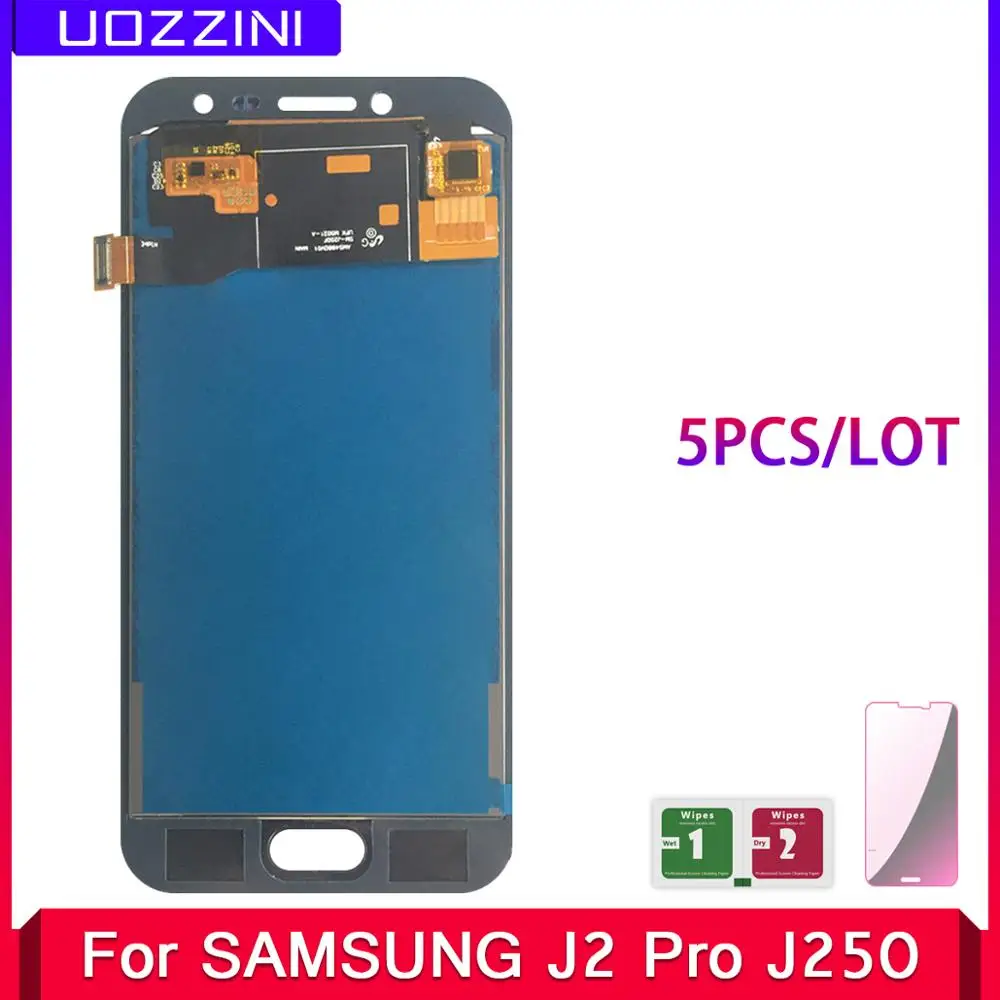 

5 Pcs/Lot For Samsung Galaxy J2 Pro LCD Display 2018 J250 j250m SM-J250 Touch Screen Digitizer Assembly j250f lcd replacement