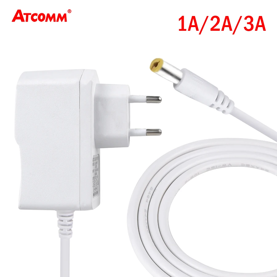 

DC 12V 1A 2A 3A Power Adapter 110-240V AC To DC Lighting Transformers Universal Charger LED Driver Supply For LED Strip Light