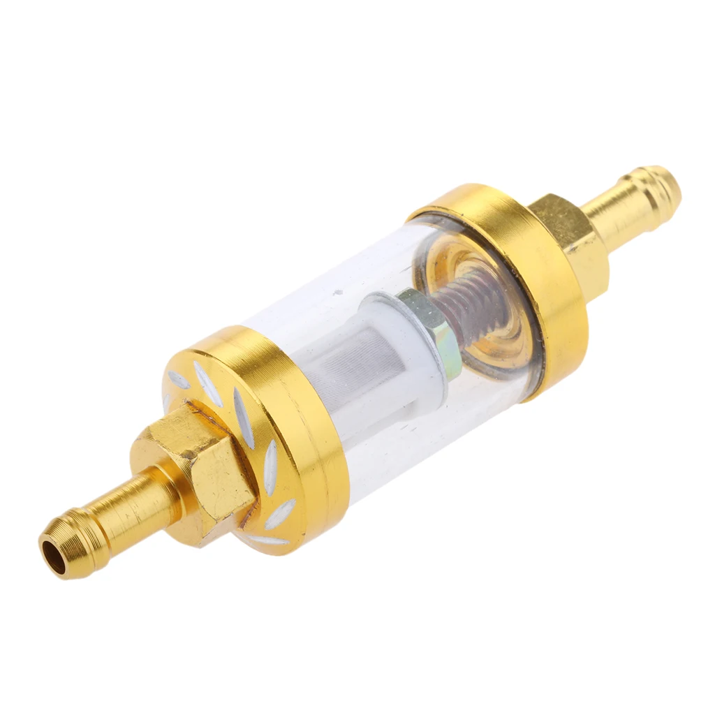 CNC Universal Scooter Dirt Pit Bike Go Kart 8mm 5/16" Gas Fuel Filter