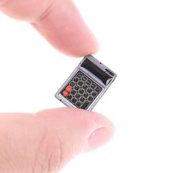 

Dollhouse Miniature Mini Calculator Model Doll Accessories Toy For 1:6 1:12 New Collectible Gift