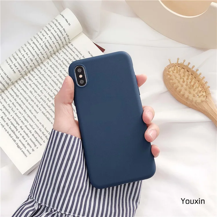 Темно-синий Cartoon Case For Huawei P30 Lite Case Love Heart Silicone Soft TPU Cover For Huawei P30 Lite Nova 3i Fundas Coque Covers - Цвет: Темно-синий