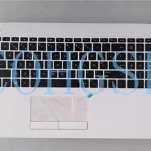 Ноутбук Упор для рук верхнюю крышку чехол белый для hp 15-BR 15-BW 15-BS 250 255 G6 AP204000E10 быть