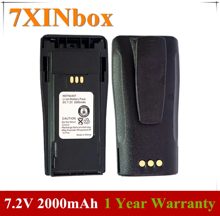 Аккумулятор 7XINbox 7 2 в 2000 мАч NNTN4497 NNTN4496 NNTN4851 для Motorola GP3138 GP3688 CP200D CP340 CP380 CP040 CP150 CP180 CP200