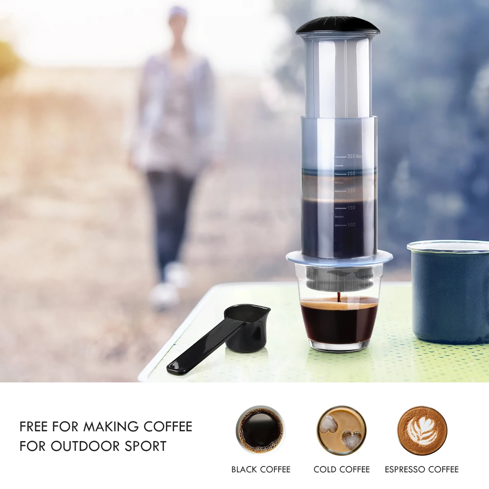 Nuovo filtro in vetro Es press o caffettiera caffè portatile pressa francese  caffettiera per pressa a macchina ed Es Press o|Coffee Pots| - AliExpress