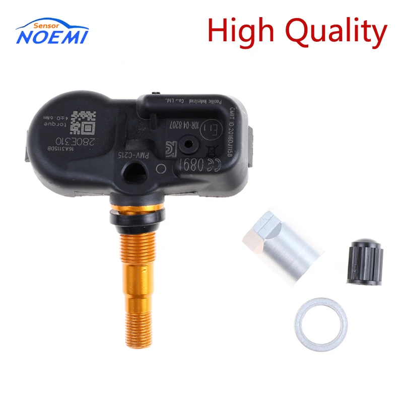

433MHZ 42607-48020 4260748020 Tire Pressure Monitor Sensor for Toyota C-HR Pacific Camry PMV-C215 for Corolla Lexus LS500h LX570