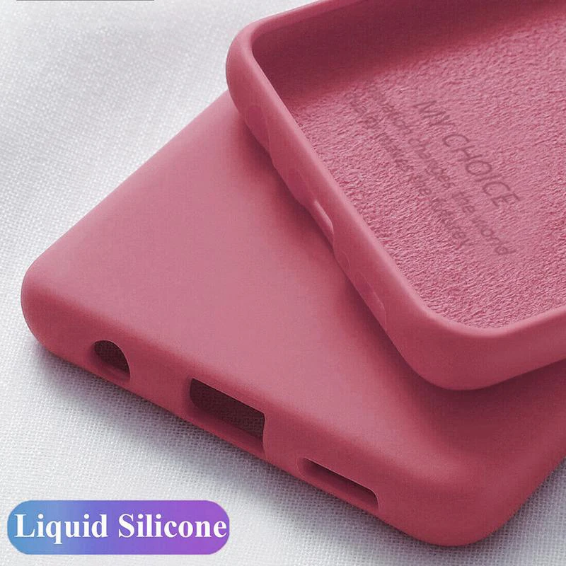 

For OPPO Find X2 Pro A92 A72 A52 A92S Liquid Silicone Soft Case Cover OPPO Realme X50 Pro 5 6Pro XT X2 Ace 2 Reno 4 A91 A9 2020
