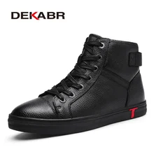 Мужские водоотталкивающие ботинки DEKABR черная модная