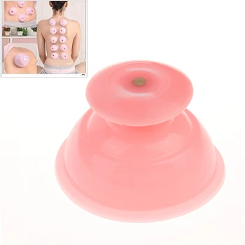 

Therapy Vacuum Suction Massage Medical Body Care Cup Pink Traditional Jar For Health Care Tools