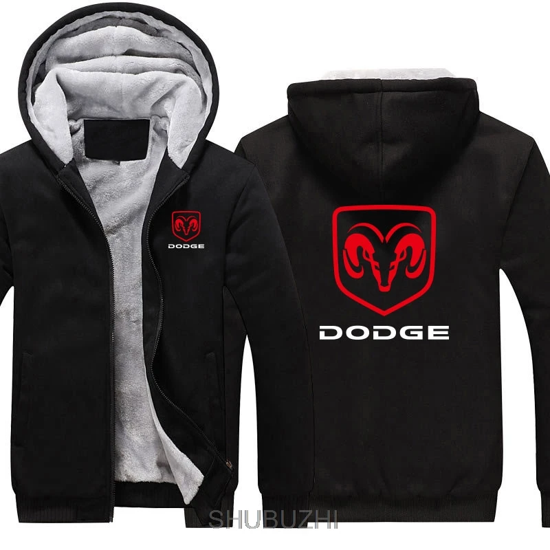fashion oversized hoodies casual style men's Clothing thickening Dodge sweatshirt zipper winter coat shubuzhi free shipping - Цвет: same as picture