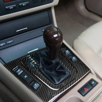 

Shift Gearbox trim Decor Car Auto 1pc Carbon Fiber Panel Cover Sticker
