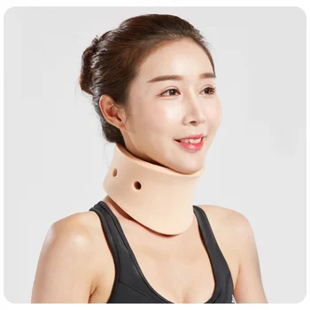 

Cervical Support Breathable Hole Design Stable Velcro Comfortable And Convenient Lightweight Foam Cervical Support