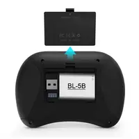 Rii X8 Backlit Mini Wireless Keyboard English Russian Portuguese 2.4G Air Mouse Remote Touchpad for Android TV Box PC - Image 3