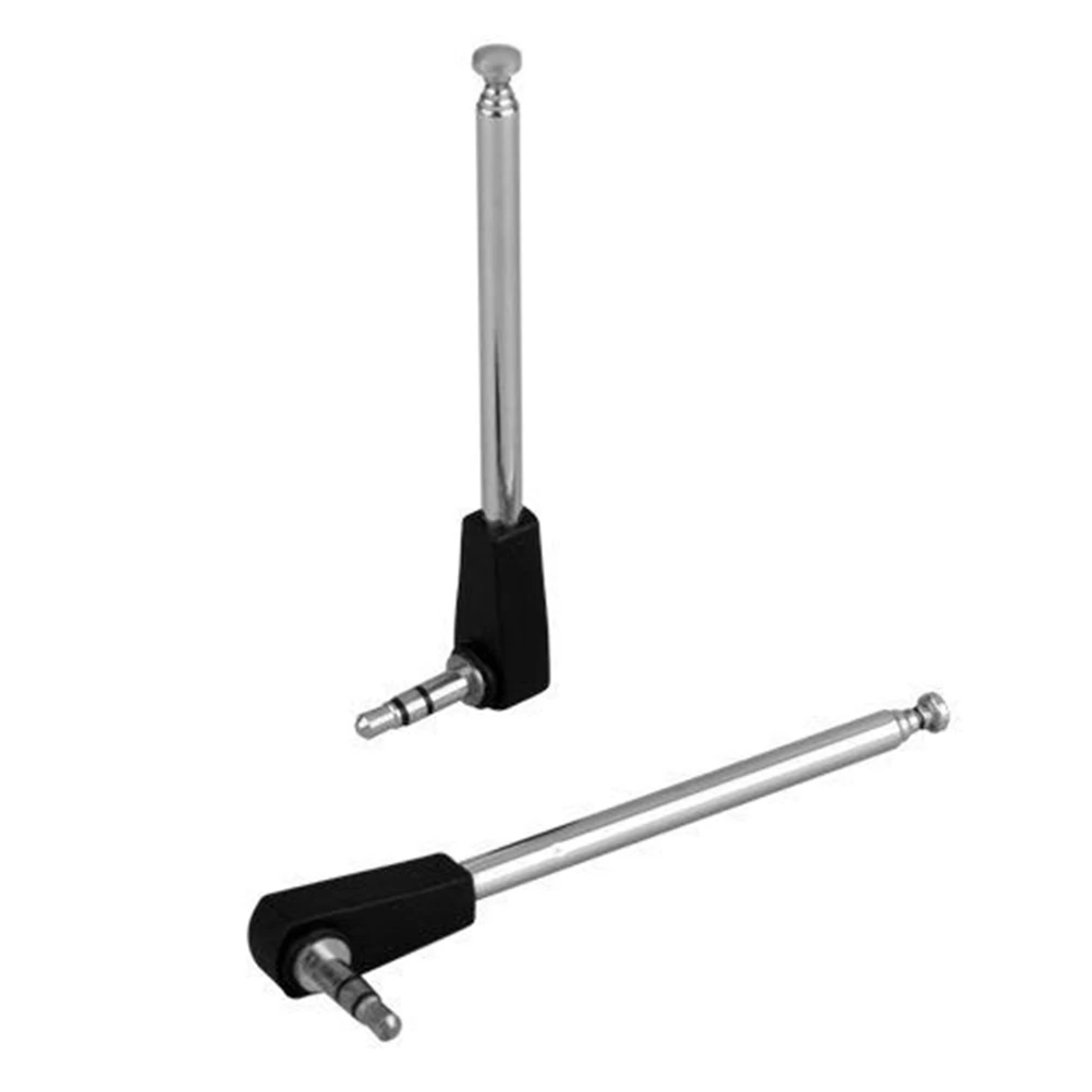 3.5mm Male FM Radio Antenna For Mobile Cell Phone Mp3 Mp4 Audio Equipment 245mm Length 1pcs