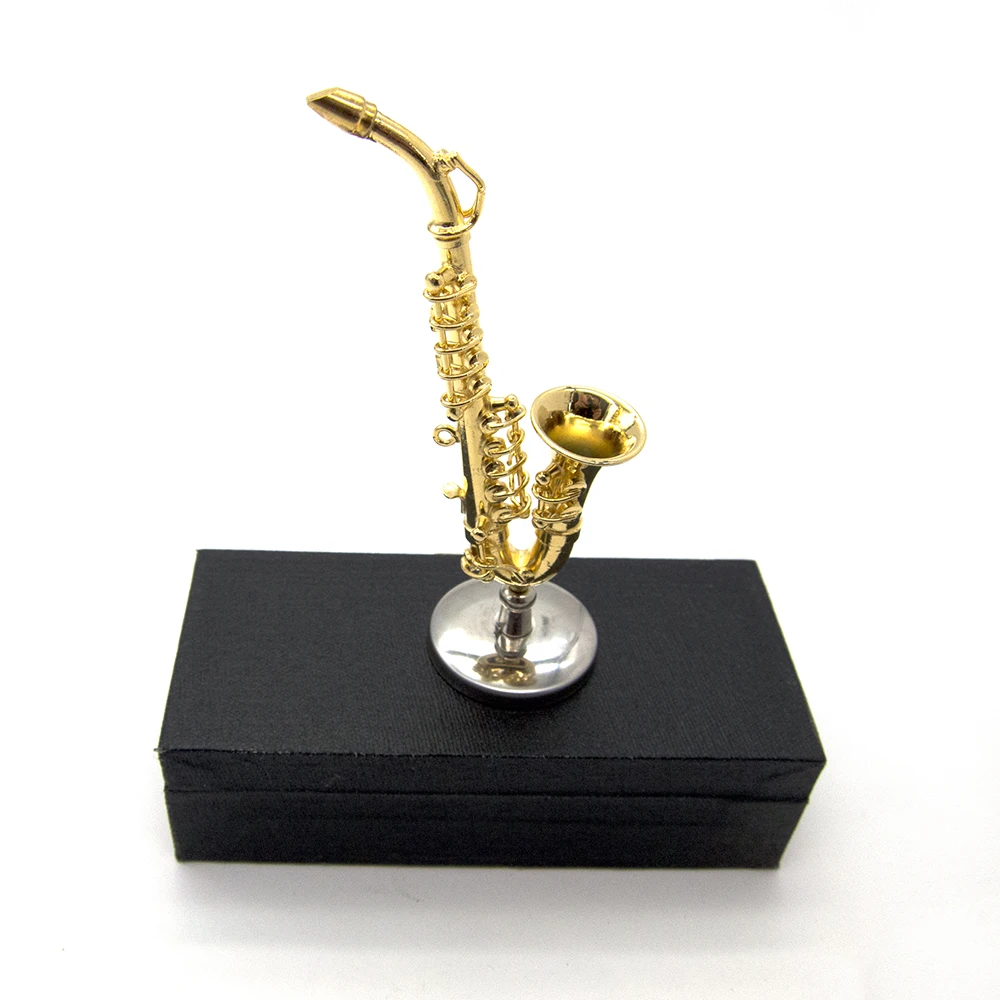 Miniatur Alt Saxophon Mini Musikinstrument als Dekoration