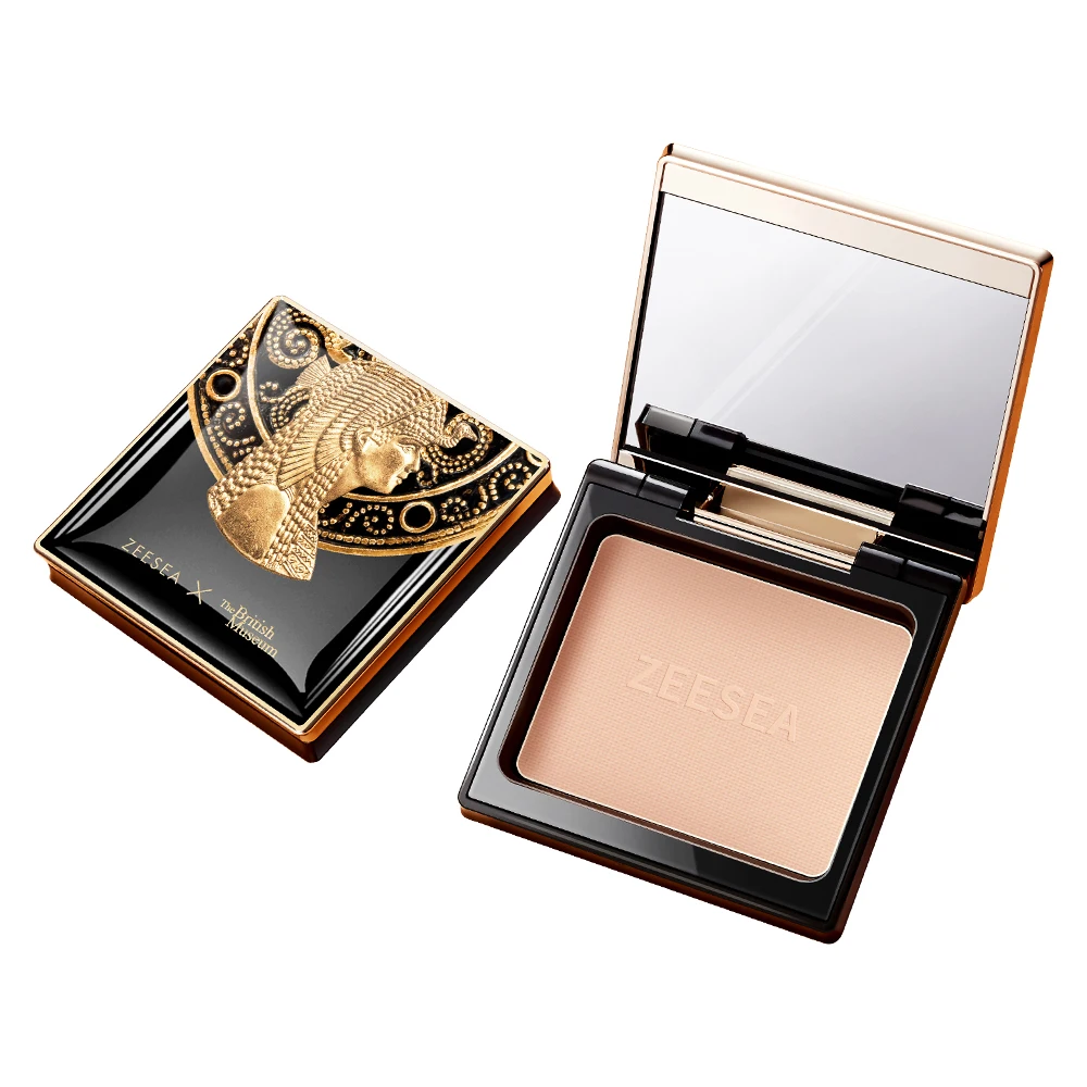 Great buy Price for  ZEESEA 3 Colors Makeup Face Powder Oil Control Long Lasting Powder Cake Pressed Powder Pallete High