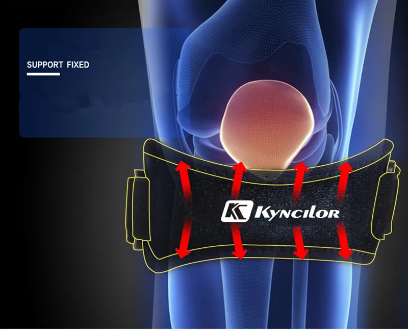 1 шт. наколенник черный Keen колодки РЕГУЛИРУЕМЫЙ КОЛЕННОЙ ЧАШЕЧКИ наколенник Tendon защитный ремень Защита Поддержка спортивный коврик с поясом открытый инструмент