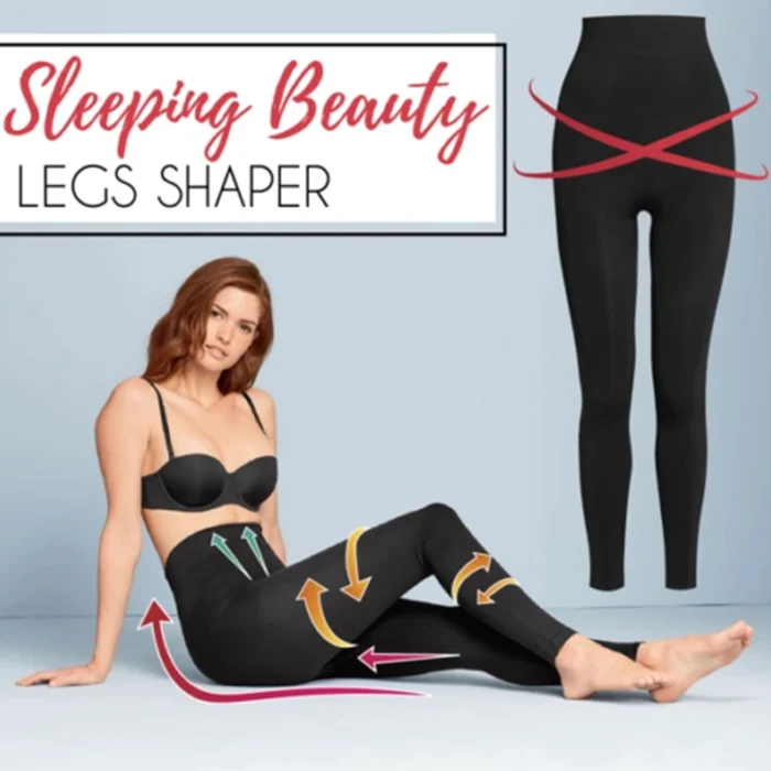 Женщины Спящая красавица шейпер для ног леггинсы для похудения ноги хип-ап брюки IK88
