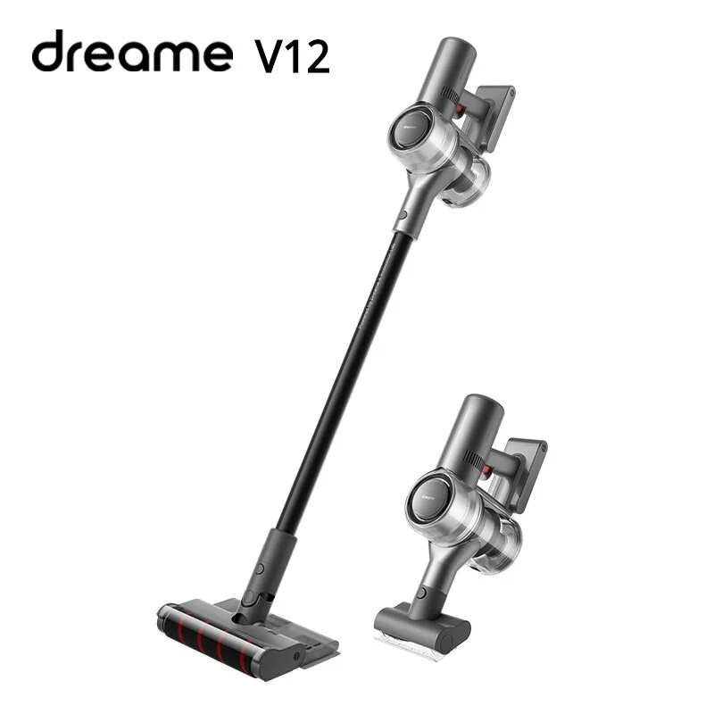 US $454.35 Dreame V12 Handheld Wireless Vacuum Cleaner OLED Display Portable Cordless 27kPa All In One Dust Collector Floor Carpet Cleaner