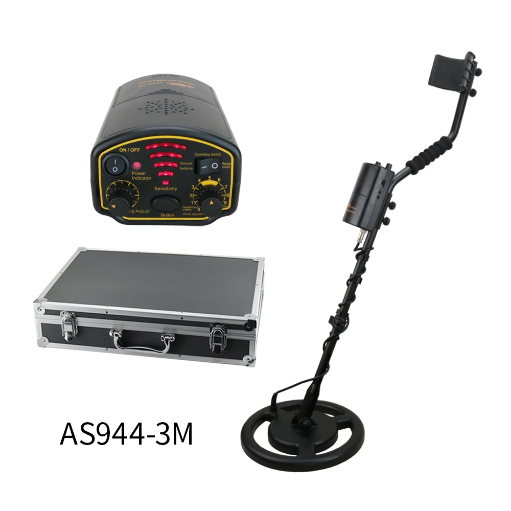 

Underground Metal Detector Waterproof Depth 3m Scanner Finder Gold Digger Treasure Hunter 1200mA li-Battery Search