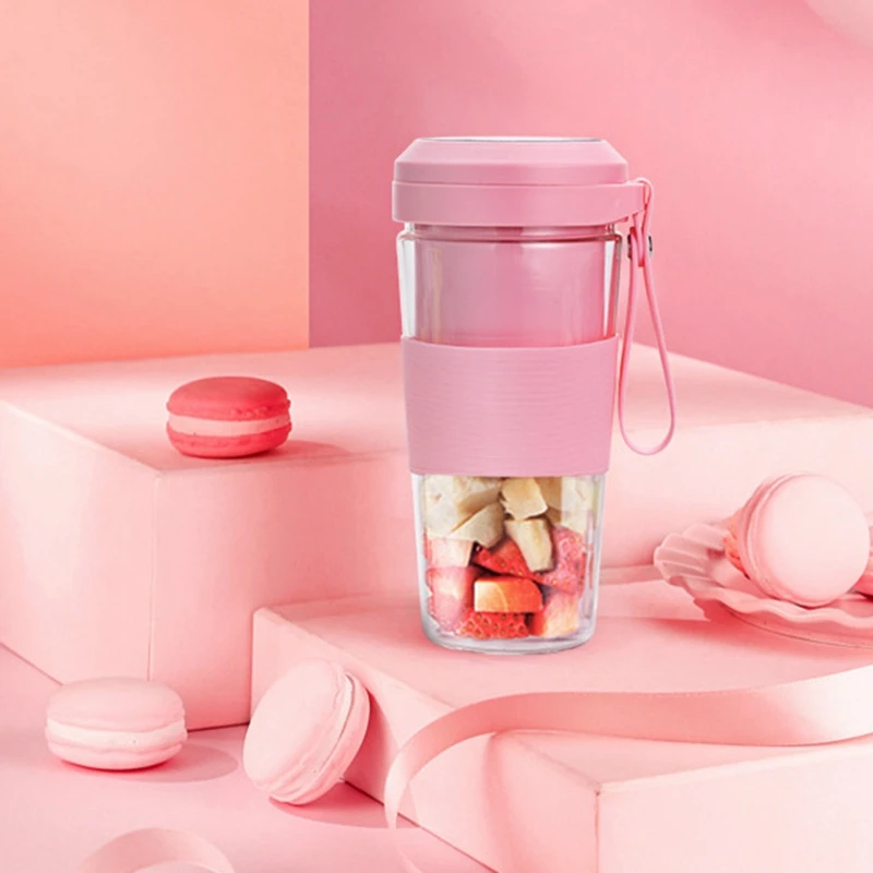 Electric Portable Juicer Cup 300Ml Usb Kitchen Fruit Mixer Fruit Squeezer Juicer Cup
