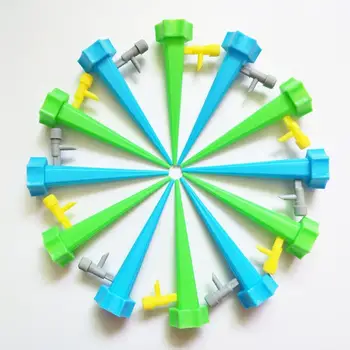 

6PCS Automatic Watering System Household Self-contained Auto Drip Irrigation System Adjustable Plants Flower Watering Spikes