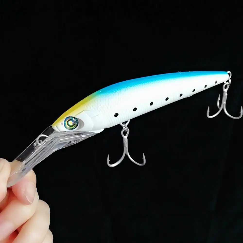  Fishing Lure in Bait Deep Swim Hard Bait Fish Tackle 14CM 41G Float Minnow Fishing Wobbler