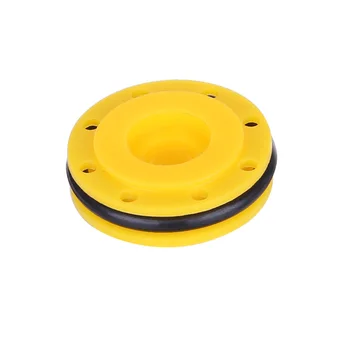 

8-holes Large Displacement Piston Head for LH AUG Water Gel Beads Blaster - Yellow
