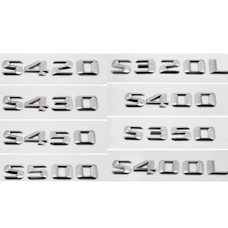 Автомобильная значок на крыло наклейка с эмблемой задний аксессуар AMG для Benz W209