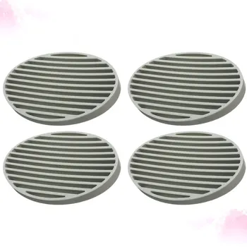 

4pcs Soap Holders Draining Rack Creative Soap Stand Soap Holder Soap Dish For Hotel Household Bathroom Gadgets Salle De Bain
