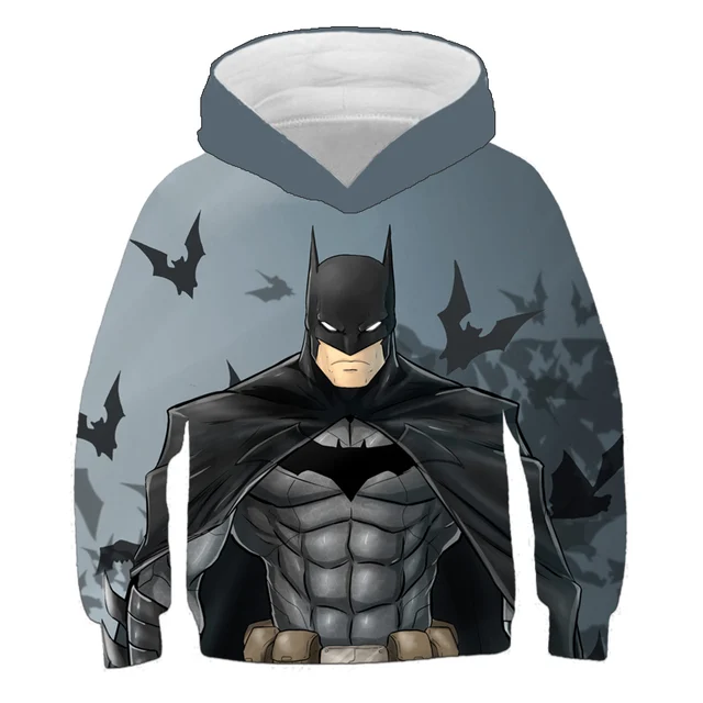 Children Harajuku Cartoon Hoodies Super-Hero Hulk- Spidermαn Clothes Boy Girl 3D Hooded Sweatshirts Kids Autumn Spring Pullover s1327