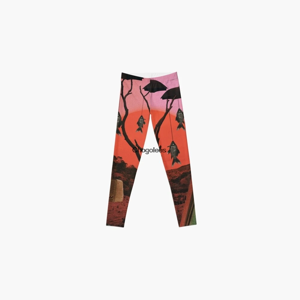 Pantalones de Yoga para mujer, mallas sexys con estampado peces muertos| Pantalones de yoga| - AliExpress