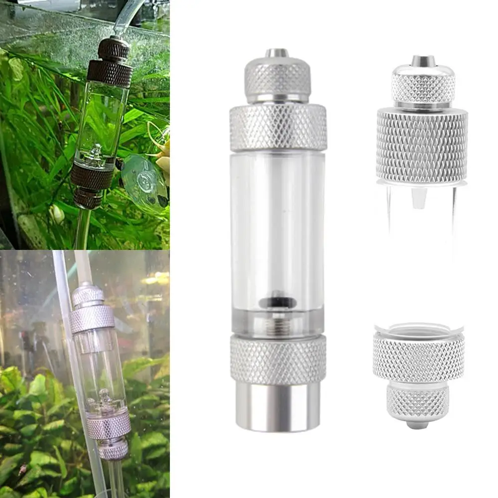 Одиночная/двойная головка для аквариума CO2 счетчик пузырей из алюминиевого сплава без возврата регулятор CO2 устройство для измерения углекислого газа co2 для аквариума счетчик пузырьков со2|Углеродное оборудование|   | АлиЭкспресс