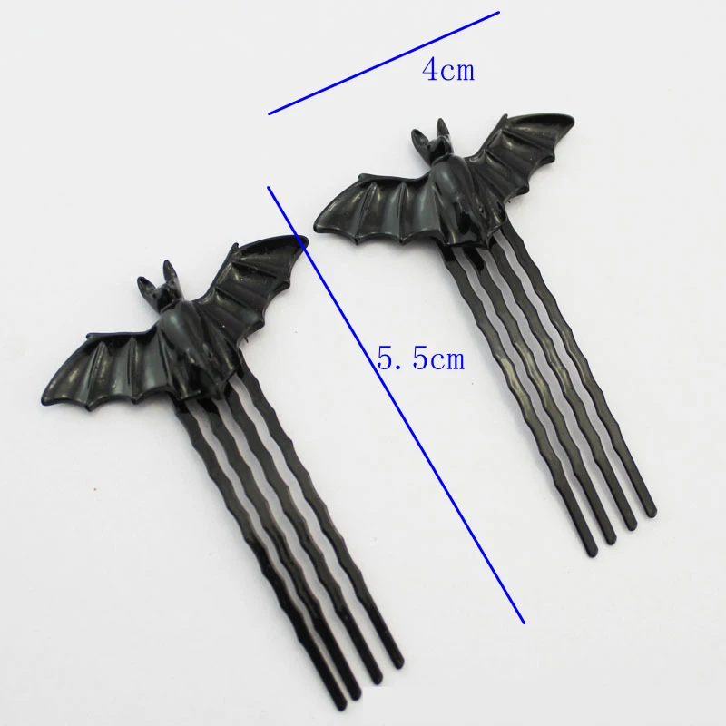 Black Bat Hairpin Image 1