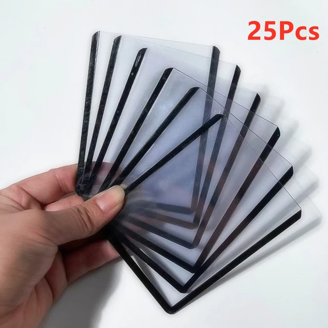 25Pcs Black Side