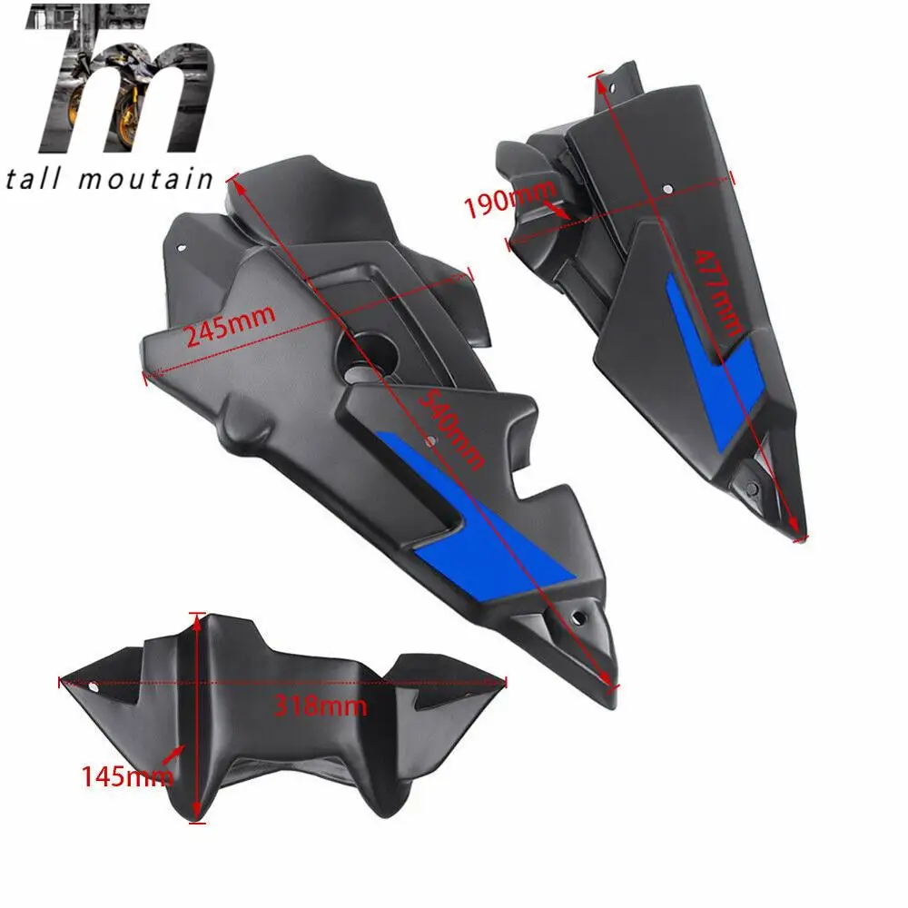 Спойлер двигателя для живота 2013 2020 Yamaha MT 09 FZ FZ09 MT09 Tracer 900 GT 2017 2018 2019 Bellypan| |