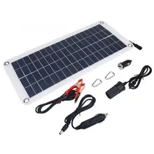 Многофункциональное портативное наружное солнечное зарядное устройство для мобильного телефона, автомобиля, лодки, батареи, наружное солнечное зарядное устройство, Автомобильная солнечная панель