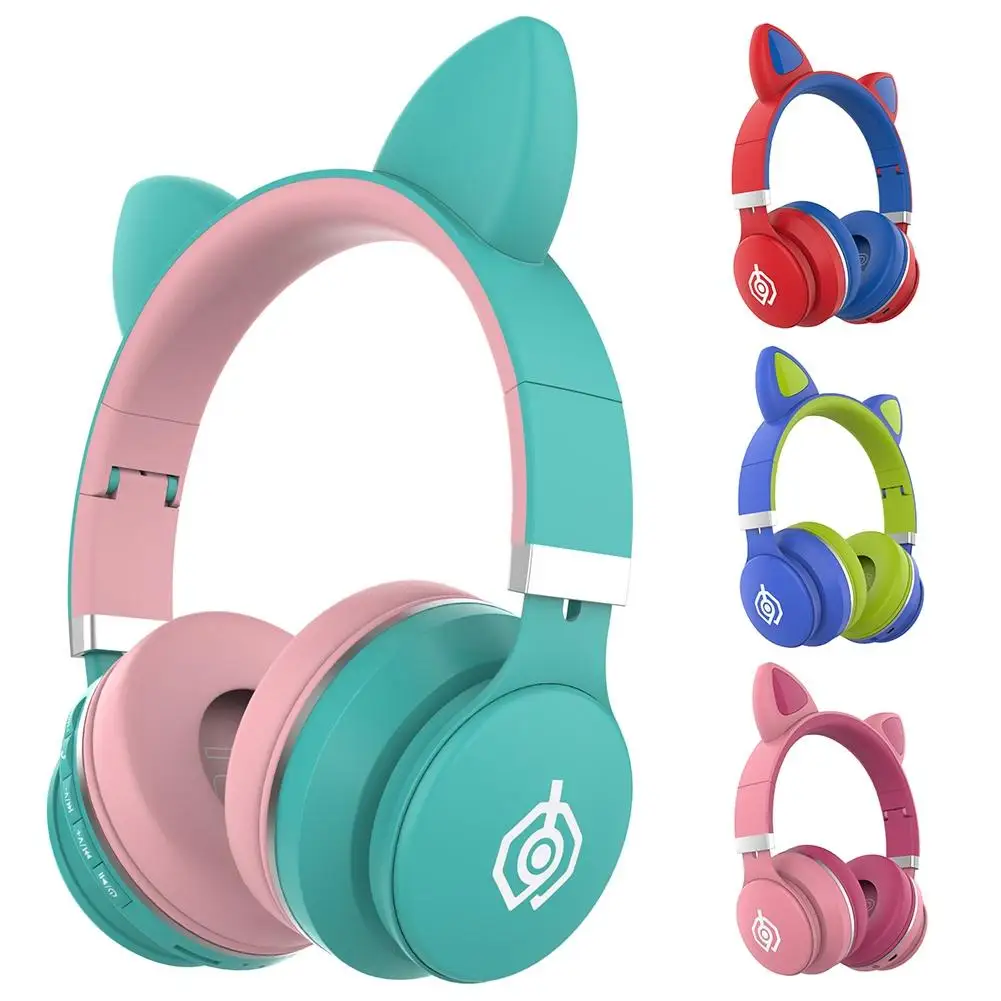 

Bluetooth 5.0 Wireless Headphone Foldable Color Matching LED Indicator Headset