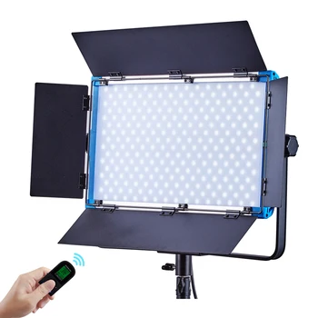 

Led Video Studio Light 100W Bi-color Yidoblo A-2200IV Photography Lighting 3200K-5500K LED Soft Fill Light with Tripod DMX