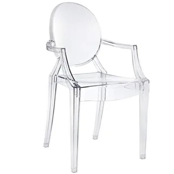 

European Creative Transparent Chair Acrylic Personality Modern Devil Ghost Net Red Hotel Plastic Dining