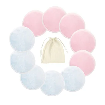 

10/15 PCS Reusable Pads Makeup Remover Pads Washable Round Bamboo Make Up Pads Cloth Nursing Pads Skin Care Tool Skin Cleaning