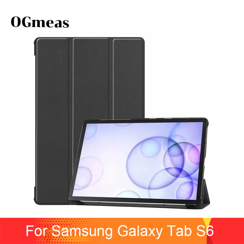 Чехол для samsung Galaxy Tab S6 10,5 планшет смарт-подставка чехол SM-T860 SM-T865 2019 10,5 "чехол защитная оболочка/кожа против пыли