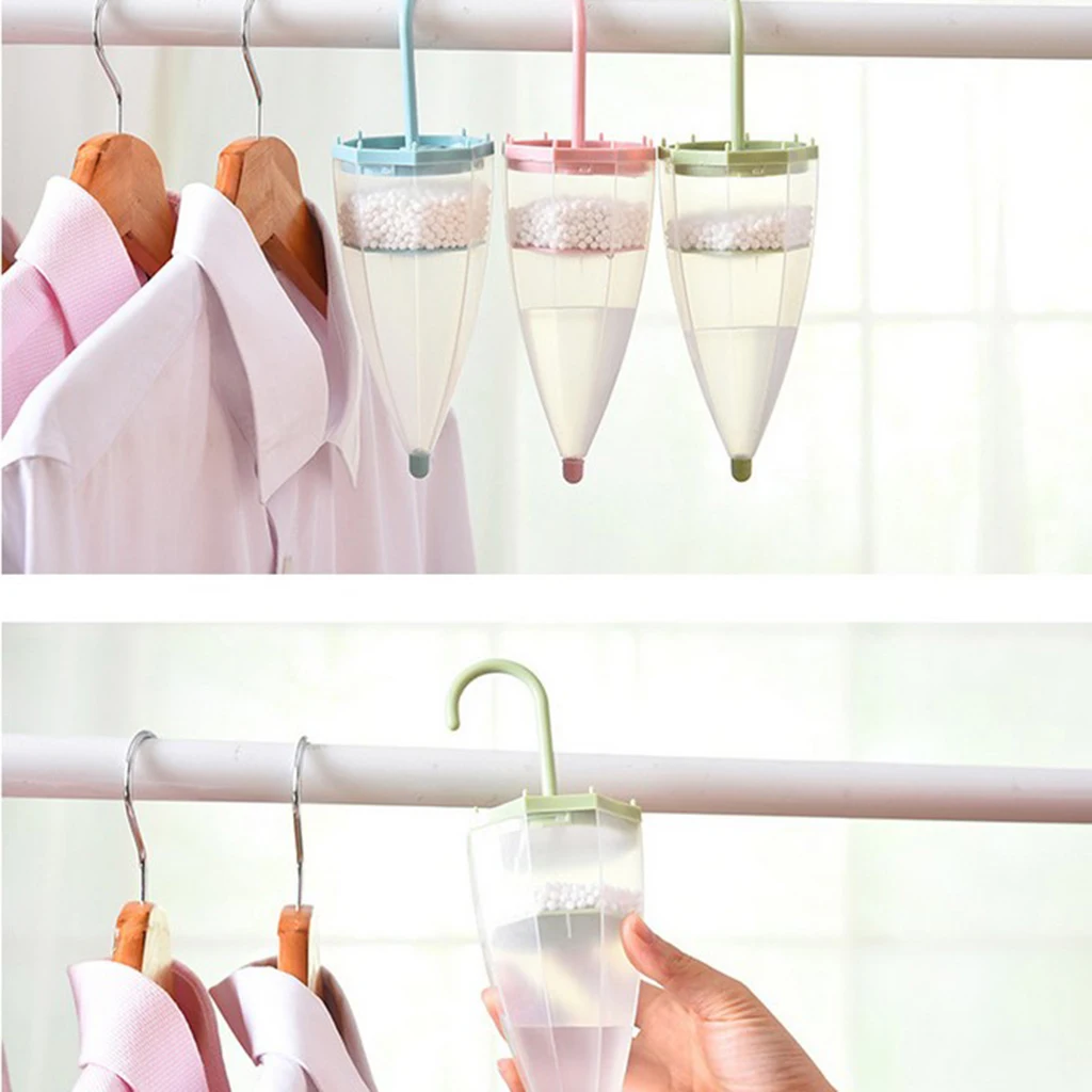 Home Toilet Dehumidifier Dryer Desicant Bag Moisture Absorber Reusable 4Pcs