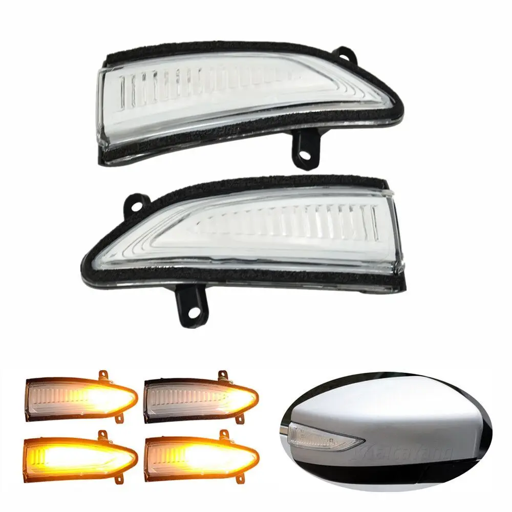 

For Nissan Altima 2013 2014 2015 2016 LED Dynamic Turn Signal Light Blinker Sequential Side Mirror Indicator