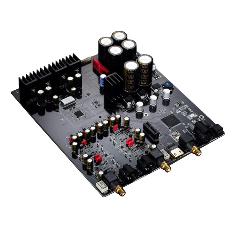 GU DAC-X22 ES9038PRO I2S XMOS Hi-Fi ЦАП PCM384K DSD512 декодер dop 110 V-240 V