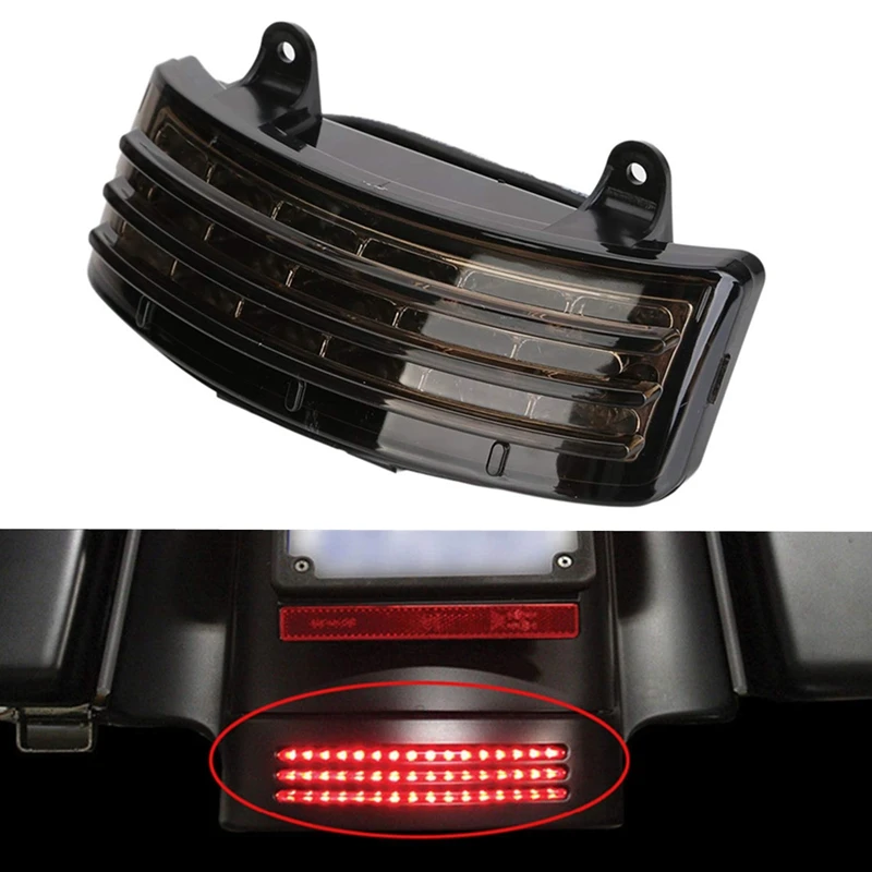Motorcycle Fender Rear LED Turn Sign Running Light Tail Brake for Harley Touring Street Glide FLHX EFI FLHXI | Автомобили и