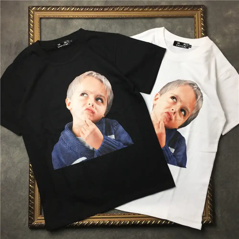 Marceloバレットナイーブ子プリントtシャツメンズ半袖tシャツ女性綿カジュアルヒップホップhighstreet Tシャツ黒s Xl Tシャツ Aliexpress